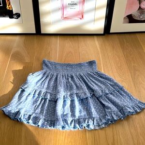 Pacsun floral mini skirt